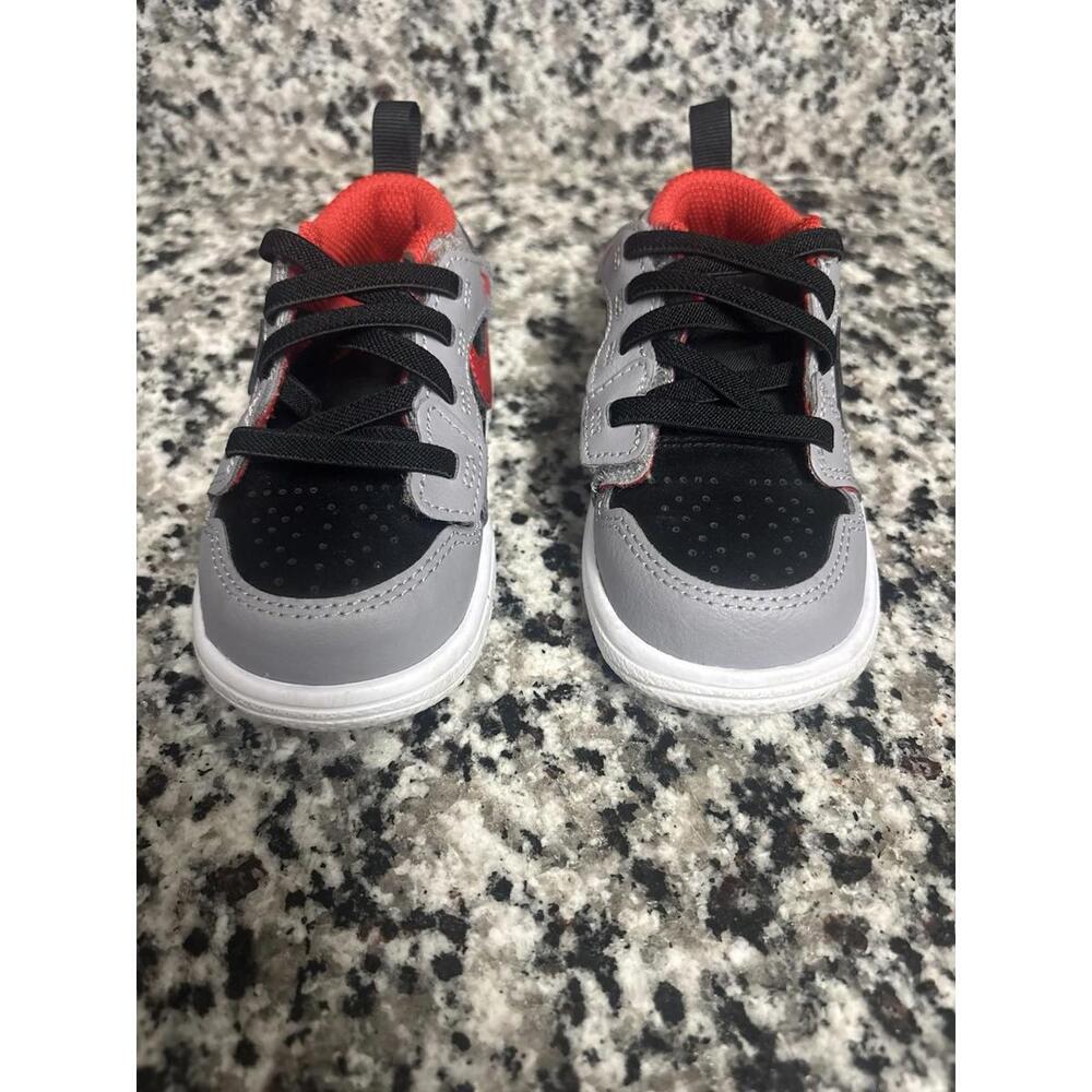 NIKE AIR JORDAN 1 LOW ALT(TD) Toddler 6c Black/Cement Grey (DR9747 060)